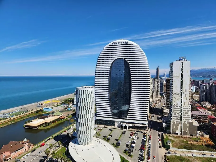Great Sea View Studio 24-09 New Block D1 Orbi-City Batumi Apartment