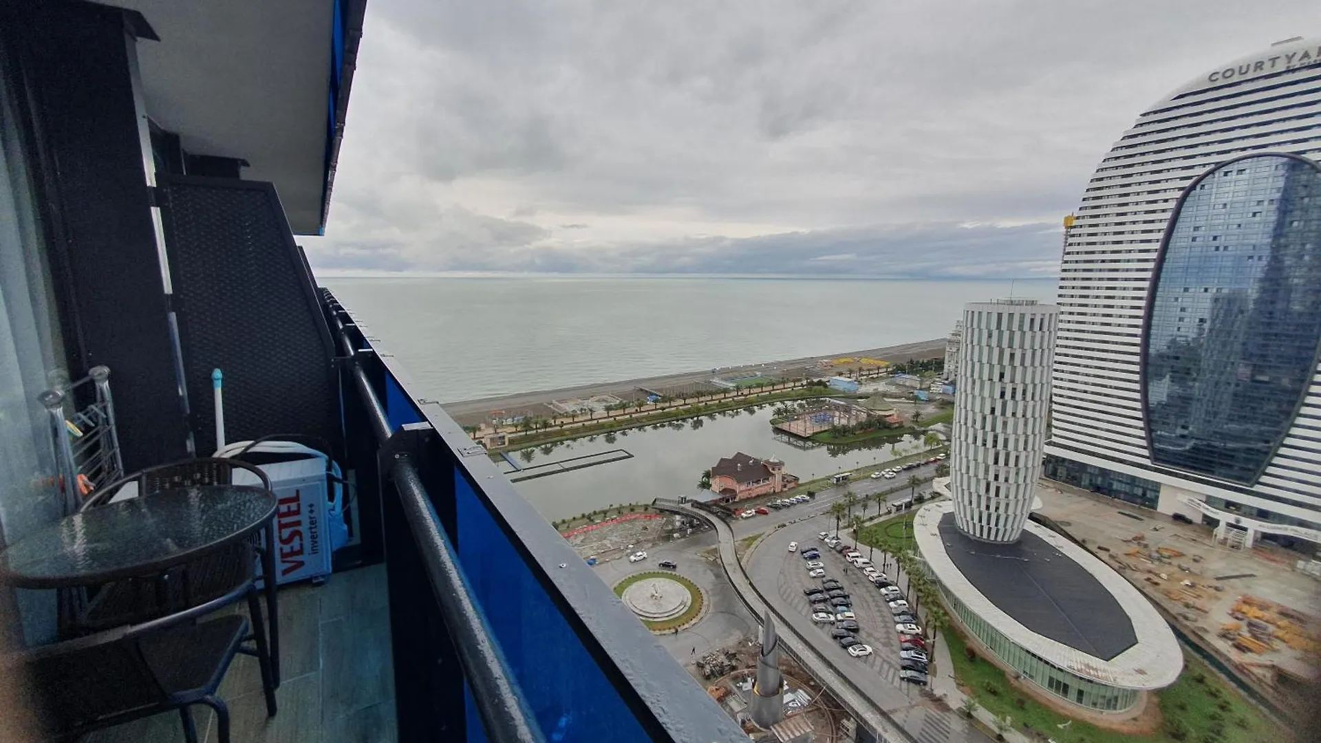 Great Sea View Studio 24-09 New Block D1 Orbi-City Batumi Apartment